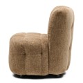 Fotel Davos w/wheels, Soft Weave, Warm Taupe