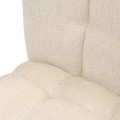 Fotel Davos w/wheels, Soft Weave, Off White