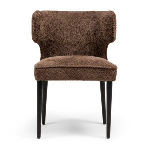 Krzesło Antibes Metal leg, Umber Brown