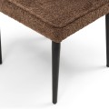 Krzesło Antibes Metal leg, Umber Brown