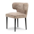 Krzesło Antibes Metal leg, Soft Walnut