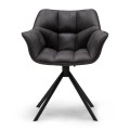 Krzesło Carnaby Turn Leg, Pellini Espresso