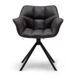 Krzesło Carnaby Turn Leg, Pellini Espresso