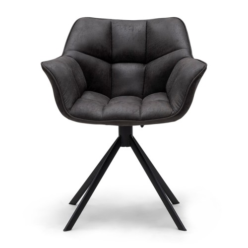 Krzesło Carnaby Turn Leg, Pellini Espresso