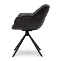 Krzesło Carnaby Turn Leg, Pellini Espresso