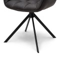 Krzesło Carnaby Turn Leg, Pellini Espresso