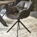 Krzesło Carnaby Turn Leg, Pellini Espresso