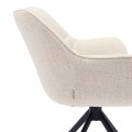 Krzesło Carnaby Turn Leg, Antique White