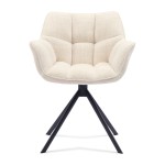 Krzesło Carnaby Turn Leg, Antique White