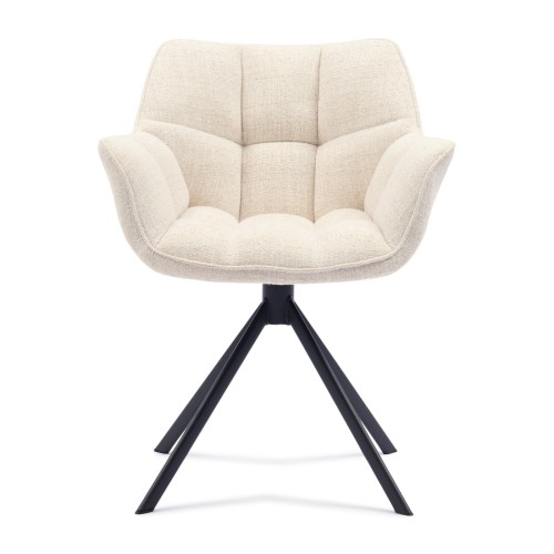 Krzesło Carnaby Turn Leg, Antique White