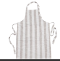 Fartuch Ida, stripe beige/white