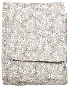 Pled Ethnic, amalie-dusty blue, 140x180 cm