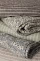 Pled Ethnic, amalie-dusty blue, 140x180 cm