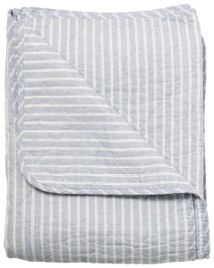 Pled Ethnic, double stripe-light blue, 140x180 cm