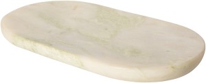 Deska do krojenia oval, marble, green onyx 23x12cm