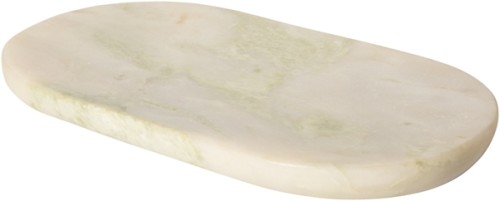 Deska do krojenia oval, marble, green onyx 23x12cm