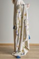 Pled Plane, Nature, Recycled Cotton 160x130cm