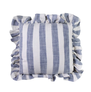 Poszewka Ida, stripe blue/white 45x45cm