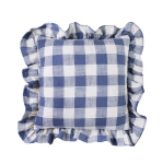 Poszewka Ida, check blue/white 45x45cm (1)