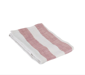 Ściereczka kuchenna Ida, stripe pink/white 50x70cm 