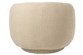 Fotel obrotowy Lounge Chair Swivelling Plywood/Fabric Ecru