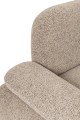 Sofa modułowa Set Of 5 Modular Sofa Olivia Plywood/Fabric Brown/Ecru