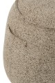 Pufa Alex Plywood/Fabric Brown/Ecru