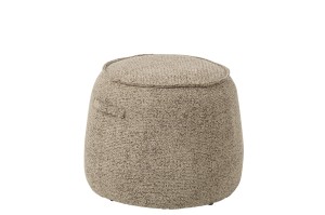 Pufa Alex Plywood/Fabric Brown/Ecru