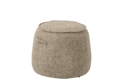 Pufa Alex Plywood/Fabric Brown/Ecru