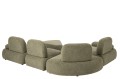 Sofa modułowa Modular Sofa Olivia Plywood/Fabric Green
