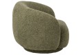 Fotel obrotowy Lounge Chair Swivelling Plywood/Fabric Green