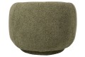 Fotel obrotowy Lounge Chair Swivelling Plywood/Fabric Green
