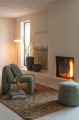 Pufa Alex Plywood/Fabric Green