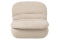 Fotel Lounge Chair Compressed Foam Ecru
