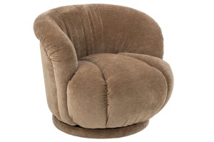 Fotel obrotowy Plywood/Fabric Taupe