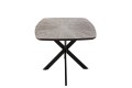 Stół Ray Recycled Wood Dark Brown/Black