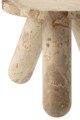 Stolik marmurowy Round Marble Beige