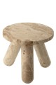 Stolik marmurowy Round Marble Beige