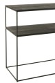 Konsola Recycled Wood/Metal Black