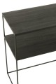 Konsola Recycled Wood/Metal Black