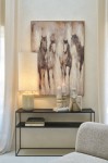 Konsola Recycled Wood/Metal Black