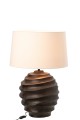 Lampa stołowa Aluminium Brown