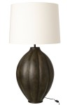 Lampa stołowa Ribbed Aluminium Brown