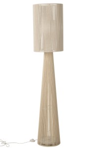 Lampa podłogowa Rope Cloth Greige Large