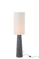 Lampa podłogowa Ava Fibreglass Black/White Medium