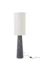 Lampa podłogowa Ava Fibreglass Black/White Medium