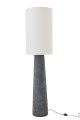 Lampa podłogowa Ava Fibreglass Black/White Large