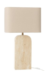 Lampa stołowa Travertine Beige