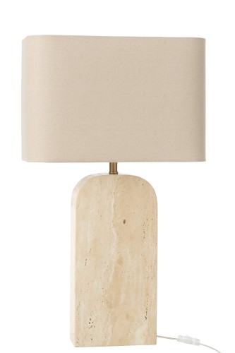 Lampa stołowa Travertine Beige