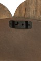 Lustro Flowers Mango Wood Dark Brown